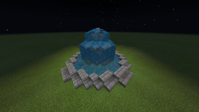 【マインクラフト】初心者でも簡単建築!オシャレな噴水の作り方|マイクラ|スイッチ|統合版|everyday life~Minecraft blog~